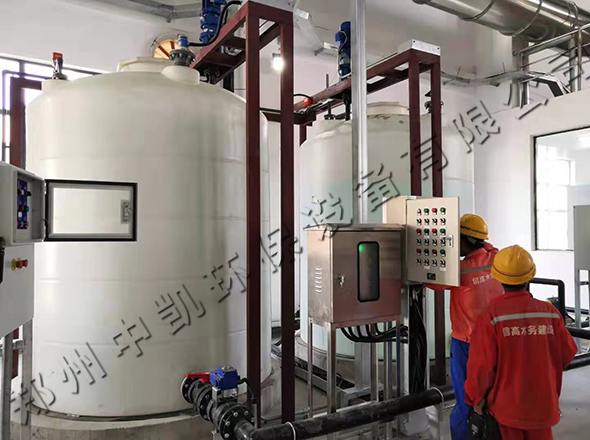 上海城投150m³石灰乳制备系统