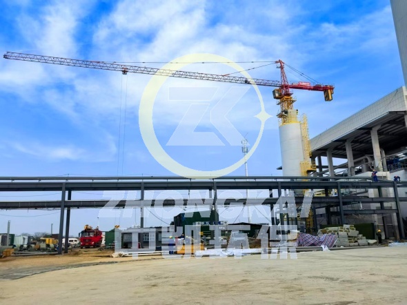 铜陵化工|100m³ 石灰投加系统安装圆满完成